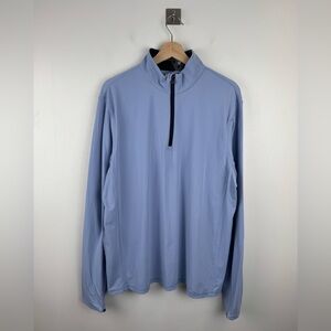Greyson Men Tate Mock Neck Performance Golf Quarter Zip Size Large